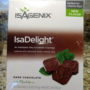 NIB SEALED Isadelights Dark Chocolate Mint